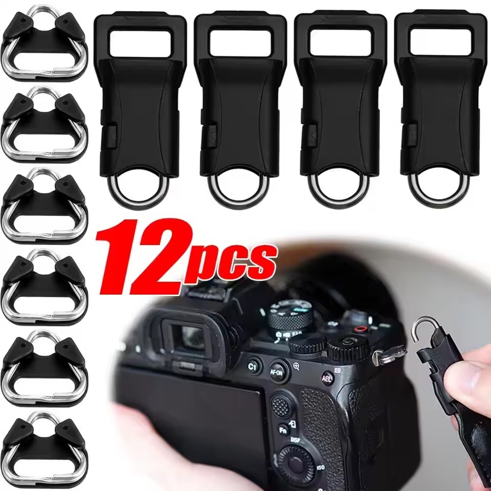 Camera Wrist Strap - ตัวเชื่อมต่อแบบปลดเร็วสำหรับกล้องอเนกประสงค์ ห่วงสามเหลี่ยมสแตนเลส ตัวแยกสายคล้องกล้อง อะแดปเตอร์ตะขอเกี่ยว สำหรับ Sony