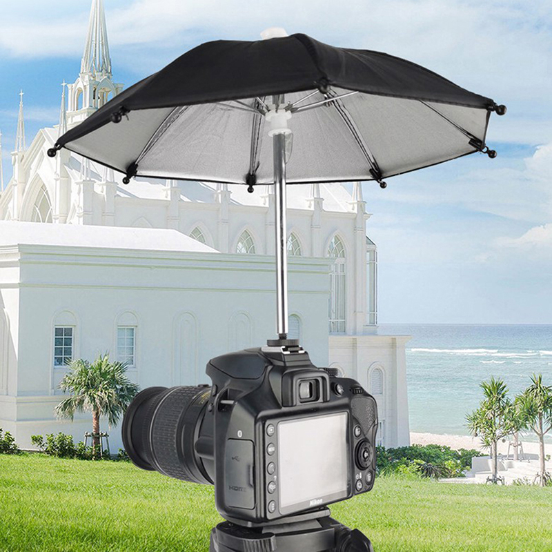 Photography Umbrella - ออกแบบใหม่กล้อง DSLR ร่มรองเท้า Hot การถ่ายภาพอุปกรณ์เสริมกล้องบังแดด Rainy
