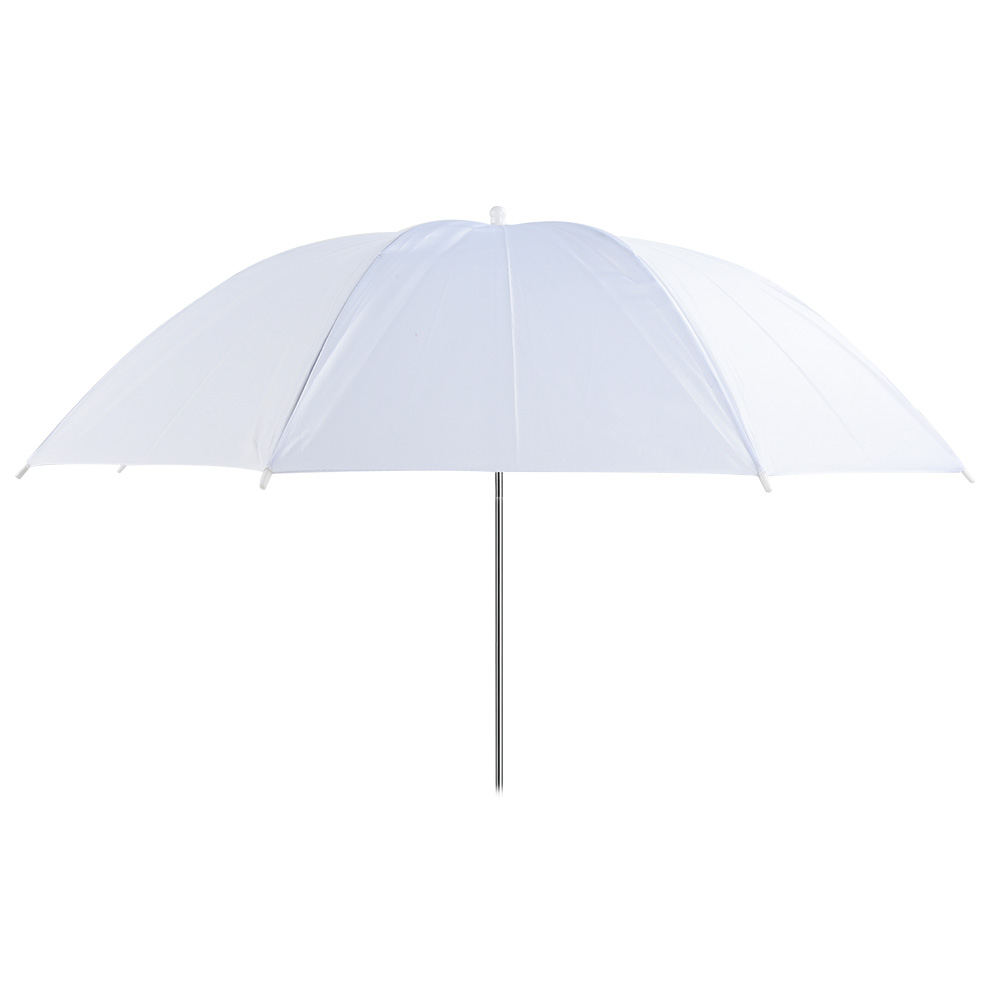 Photography Umbrella - ร่มโปร่งแสงสีขาวขนาด 33 นิ้ว สำหรับใช้กับไฟแฟลชในสตูดิโอถ่ายภาพ ช่วยกระจายแสงแบบนุ่มนวล ร่มซอฟท์ไลท์แบบใหม่