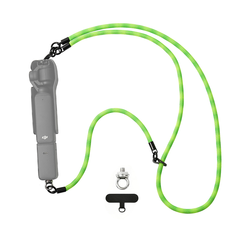 Camera Wrist Strap - สายคล้องคอ สายรัดข้อมือ เชือกกันหลุด พร้อมอะแดปเตอร์สกรู 1/4 สำหรับกล้อง
