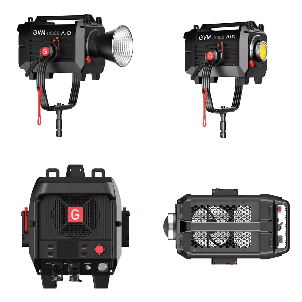 Photography Videos Free - ไฟสปอตไลท์วิดีโอ GVM SD1200B AIO 1200W สำหรับการถ่ายภาพ