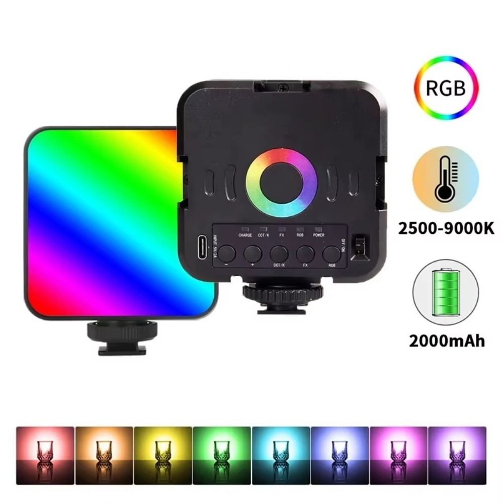 ไฟวิดีโอ LED แบบชาร์จไฟได้ ขนา - Photography Videos Free บทวิจารณ์และราคา