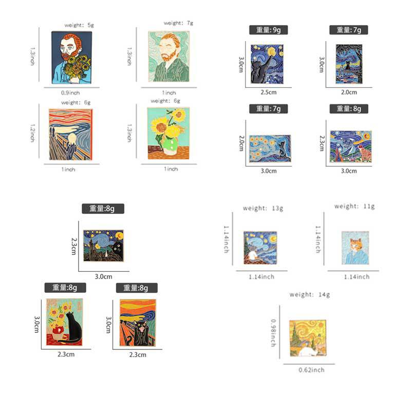 หมวก Pins สําหรับกระเป๋าเป้สะพ - Photography Geometry บทวิจารณ์และราคา