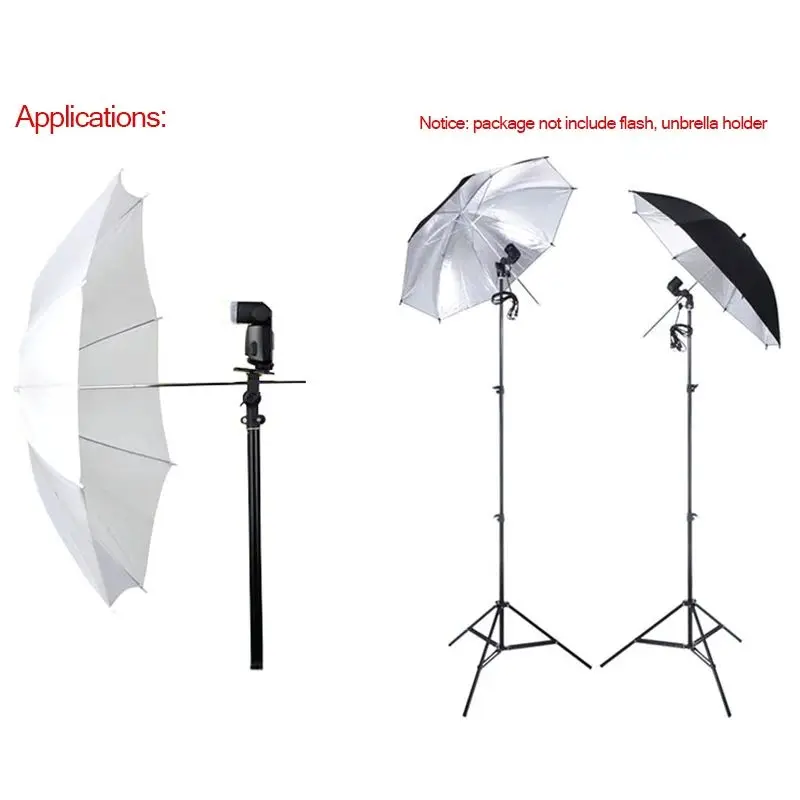 อุปกรณ์กระจายแสงแฟลชสะท้อนแสงส - Photography Umbrella บทวิจารณ์และราคา