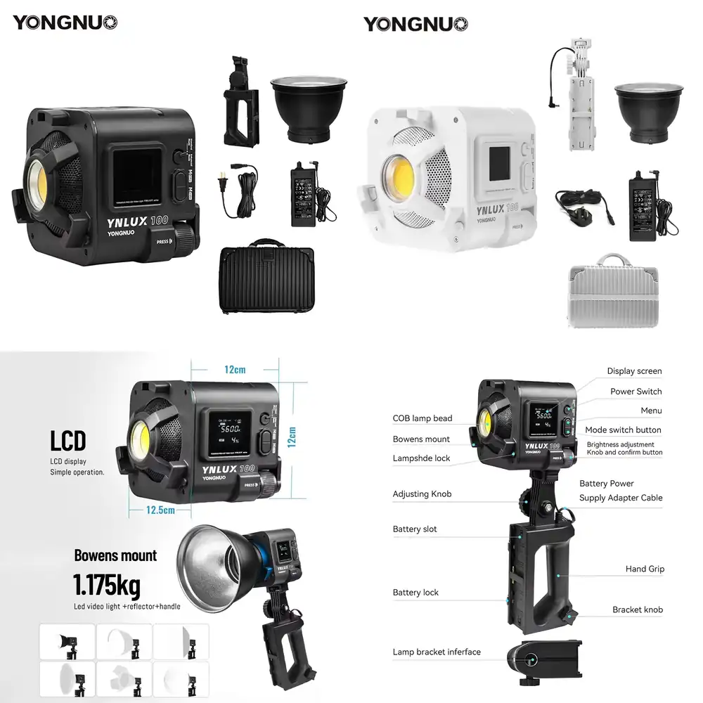 ไฟวิดีโอ LED แบบพกพา YONGNUO Y - Photography Videos Free บทวิจารณ์และราคา
