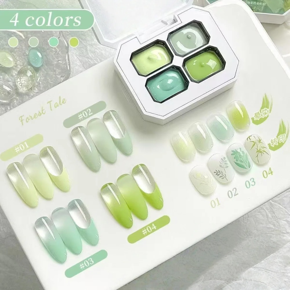 กาวติดเล็บแบบสี่ช่องสำหรับฤดูใ - Photography Design บทวิจารณ์และราคา