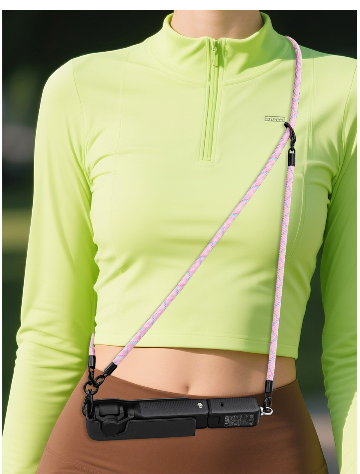 สายคล้องคอ สายรัดข้อมือ เชือกก - Camera Wrist Strap บทวิจารณ์และราคา
