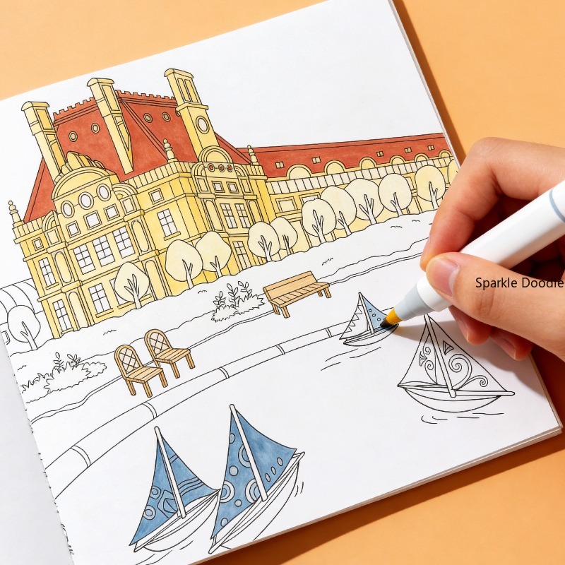 สมุดระบายสีลายเส้นความละเอียดส - Photography Book บทวิจารณ์และราคา