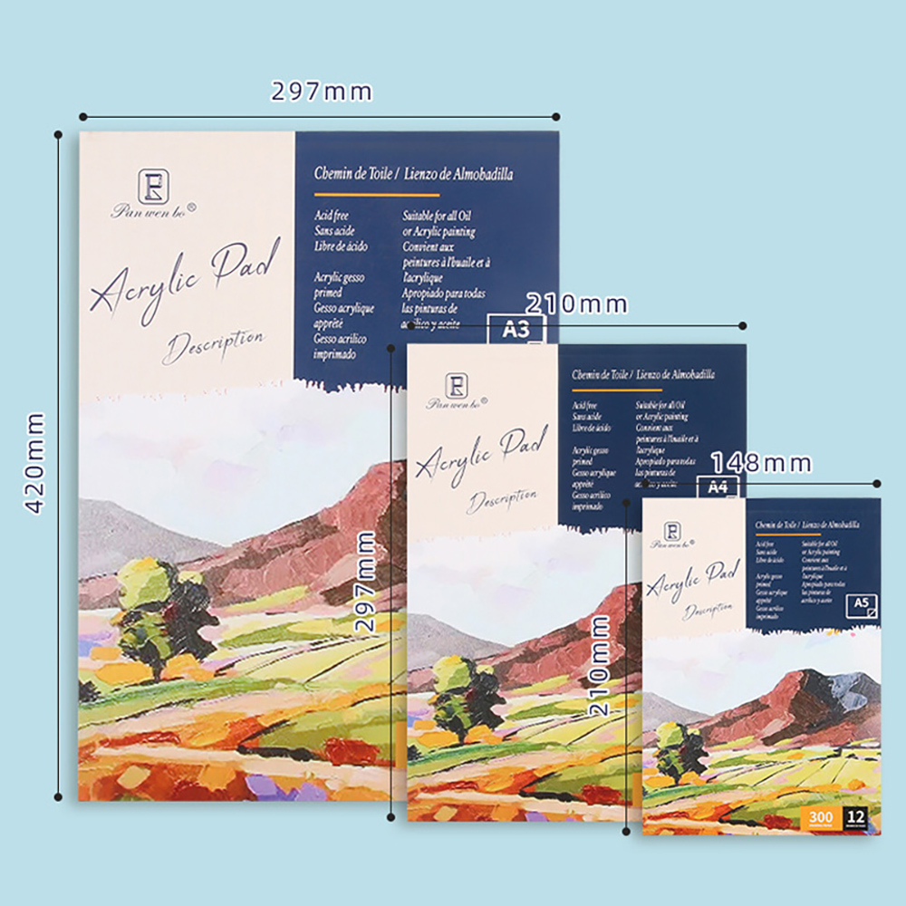 300GSM อะคริลิคภาพวาด Sketchbo - Photography Book บทวิจารณ์และราคา
