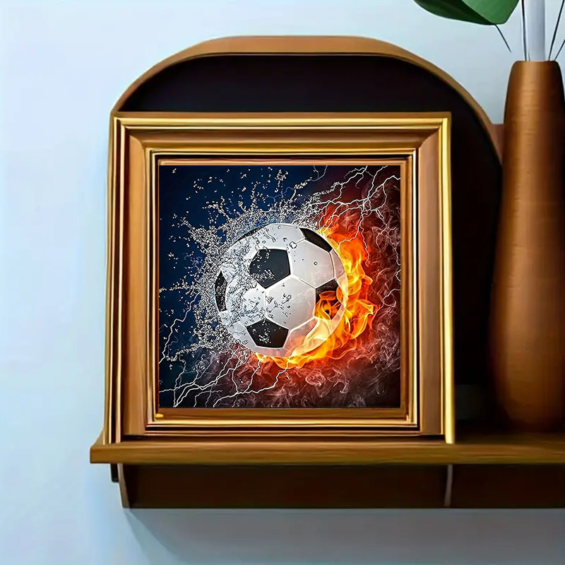 ชุดภาพวาดเพชรรูปฟุตบอล, ชุดภาพ - Photography Geometry บทวิจารณ์และราคา