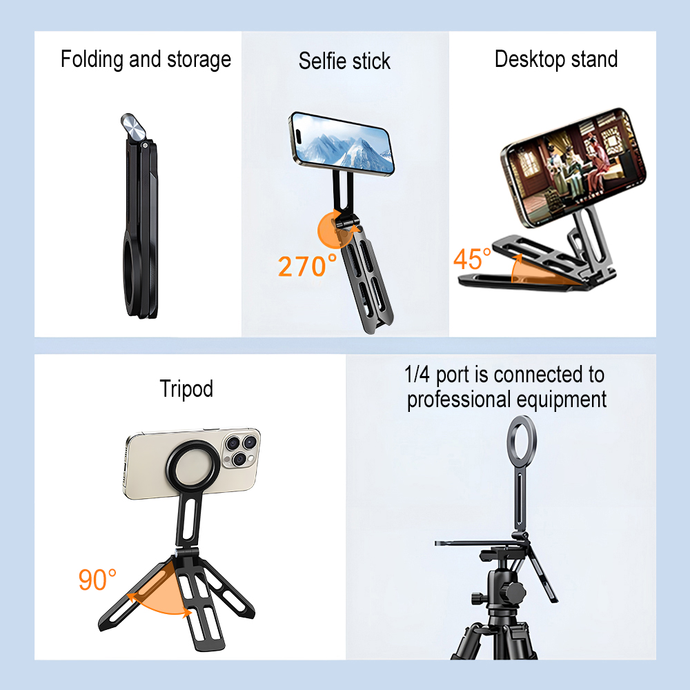 ที่ยึดโทรศัพท์แม่เหล็กแบบสี่แก - Photography Videos Free บทวิจารณ์และราคา
