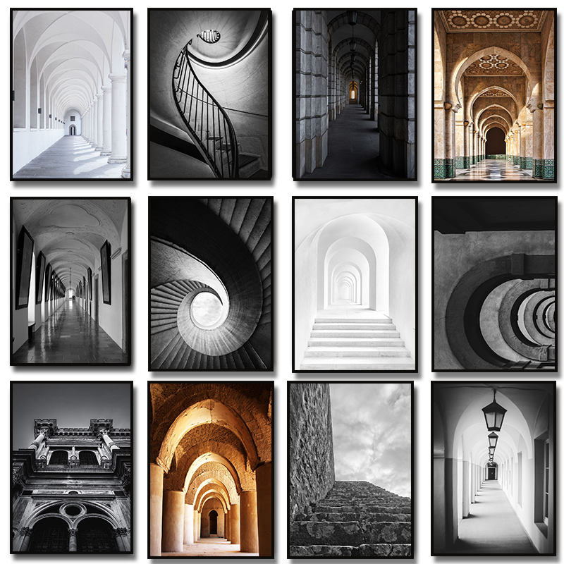 โมเดิร์น แอบสแตรก แบล็คแอนด์ไว - Photography Design บทวิจารณ์และราคา