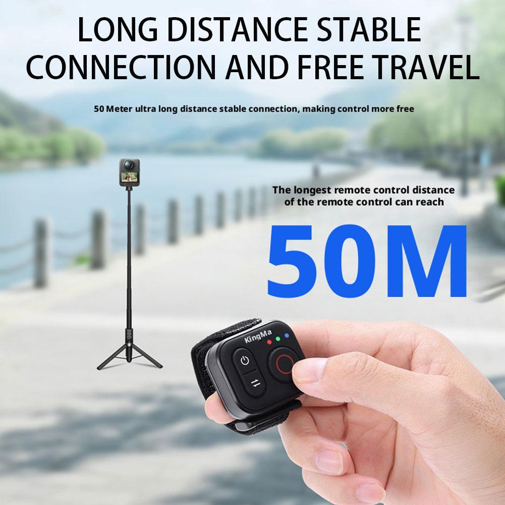 รีโมทคอนโทรลไร้สายบลูทูธสำหรับ - Camera Wrist Strap บทวิจารณ์และราคา