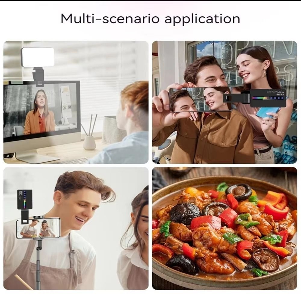 ไฟวิดีโอ LED RGB ปรับความสว่าง - Photography Videos Free บทวิจารณ์และราคา
